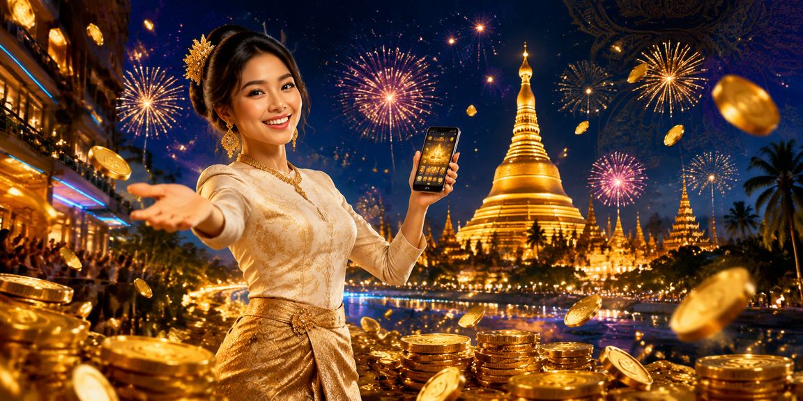 ရန်ကုန်ရွှေတိဂုံဘုရား အနားရှိ စလော့ဂိမ်းကစားစခန်း ဗီြဒီယိုဂိမ်းအပြာ စင်